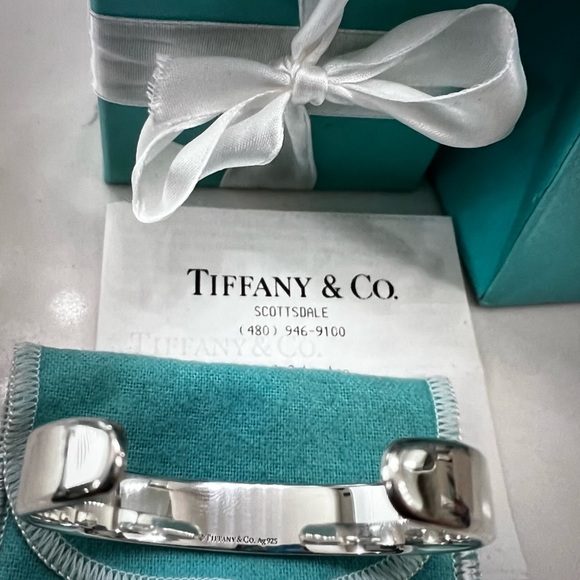 Tiffany and Co Diamond Cuff Bracelet - Picture 7 of 16